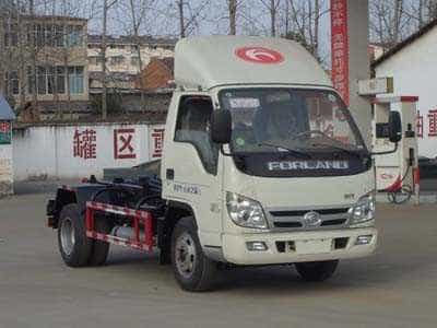 国五福田时代车厢可卸式垃圾车