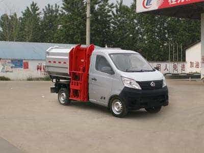 国五长安挂桶垃圾车