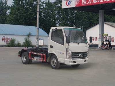 国五凯马车厢可卸式垃圾车