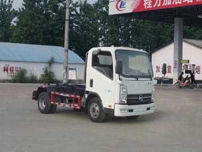 国五凯马车厢可卸式垃圾车