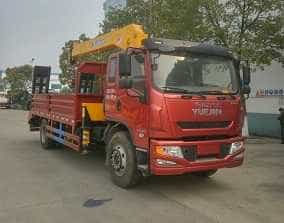 程力威牌CLW5167JSQN5型随车起重运输车