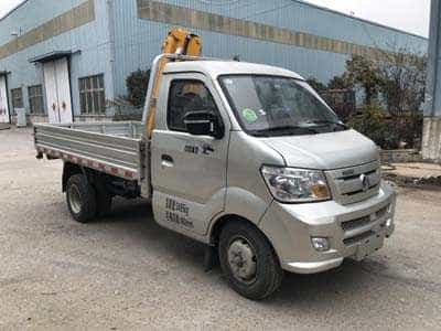 程力威牌CLW5030JSQW5型随车起重运输车