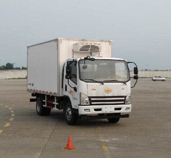 解放牌CA5129XLCP40K2L2E5A84型冷藏车