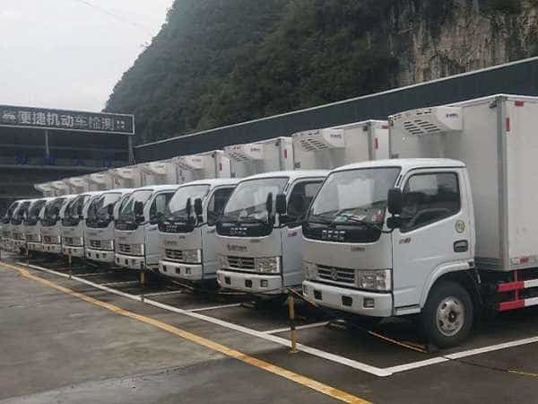 东风多利卡4.2米冷藏车价格13.59~14.99万