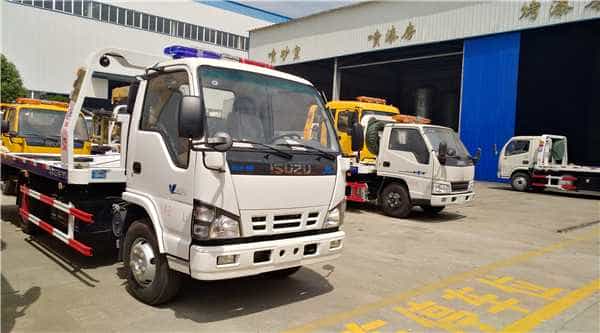 国五庆铃五十铃一拖二清障车