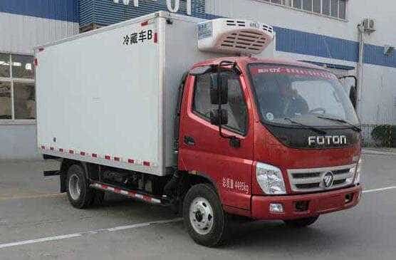 福田牌BJ5049XLC-A2型冷藏车