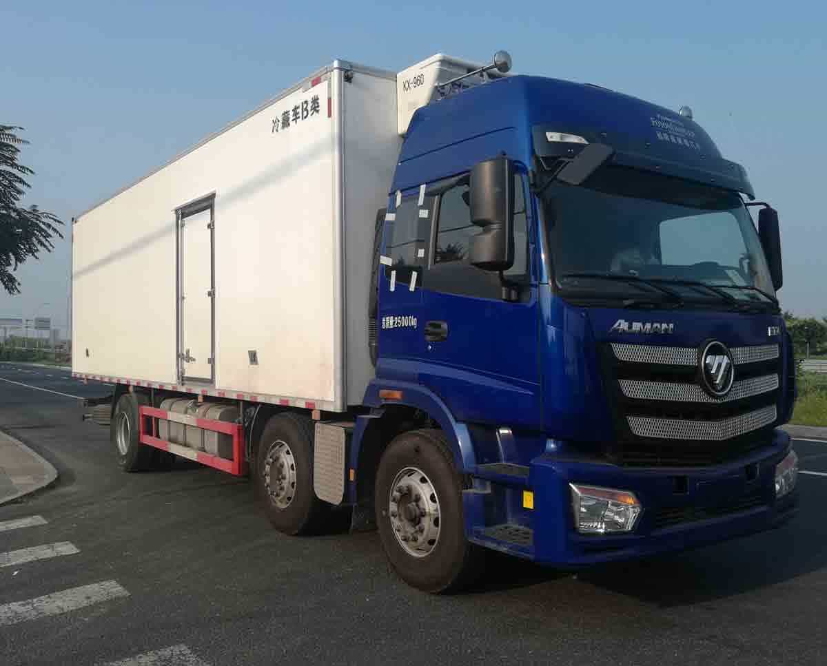 欧曼牌BJ5253XLC-AD型冷藏车