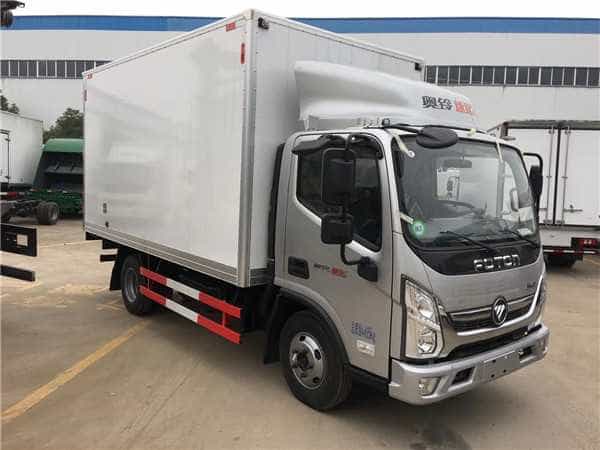 福田速运BJ5041XLC-FH大马力蓝牌冷藏车