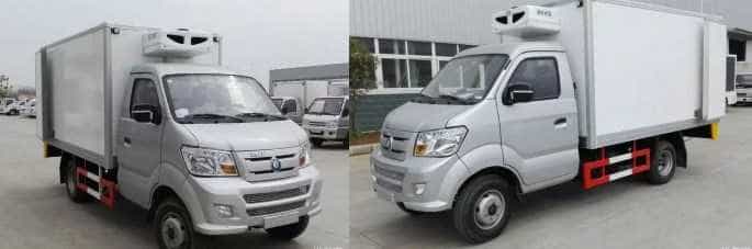 油汽两用小型冷藏车