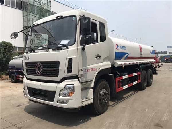 国五东风天龙后双桥绿化喷洒车