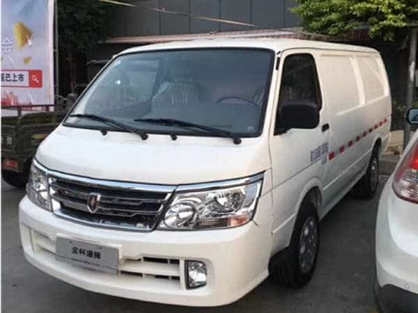 金杯国六面包冷藏车