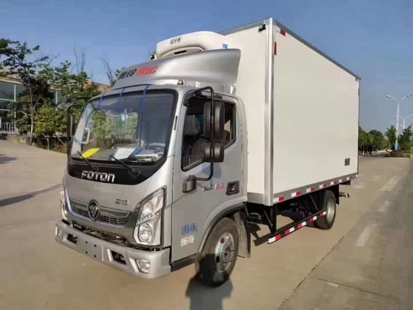 奥铃速运升级款·康机151冷藏车