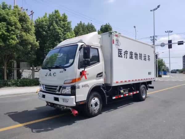 国六江淮骏铃V5医疗废物转运车